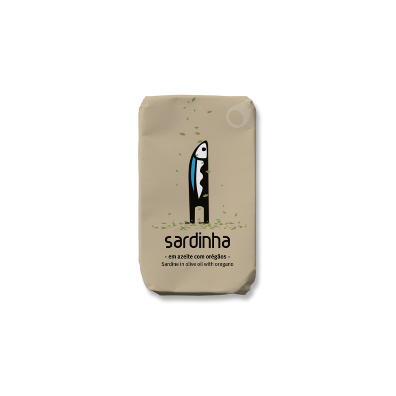 Sardines à l'Huile d'Olive à l'Origan SARDINHA 120gr