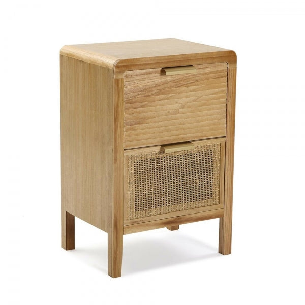 
                  
                    Cargar imagen en el visor de la galería, Commode Versa Rotin, Bois de Paulownia et Bois MDF
                  
                