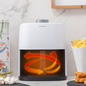 
                  
                    Charger l&amp;#39;image dans la galerie, Friteuse Sans Huile InnovaGoods Blanche 1200W + Livre de Recettes
                  
                