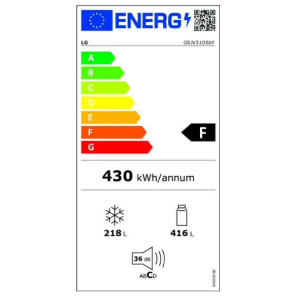 
                  
                    Load image into Gallery viewer, Réfrigérateur Américain LG GSJV31DSXF
                  
                