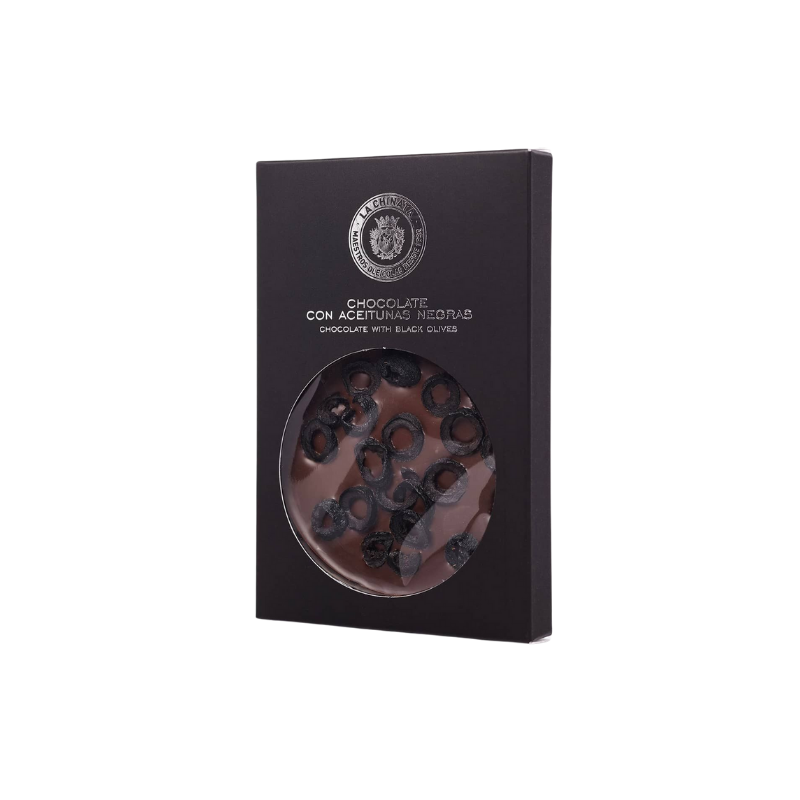 Chocolat Noir 57% Aux Olives Noires 33gr