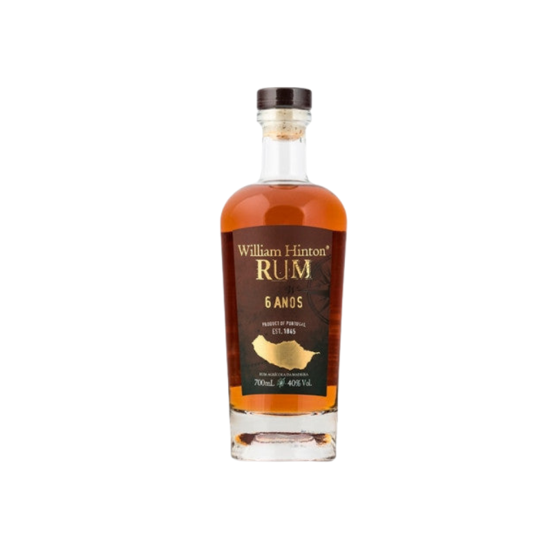 Rum William Hinton 6 Ans 40% - 70cl - Portugal