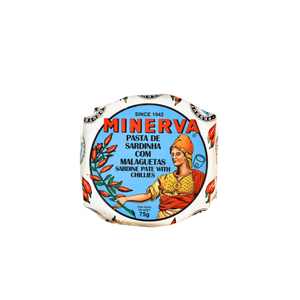 
                  
                    Load image into Gallery viewer, Pâté de Sardine au Piri-Piri MINERVA 75gr
                  
                