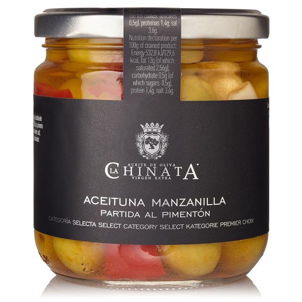 
                  
                    Load image into Gallery viewer, Olives Fendues au Paprika LA CHINATA 160gr
                  
                