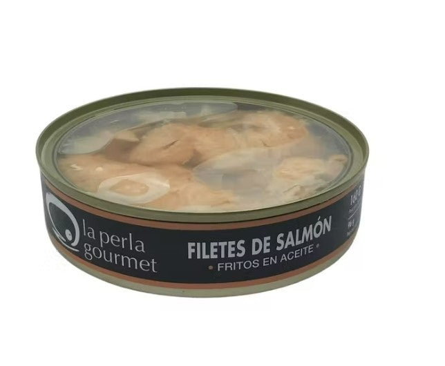 
                  
                    Cargar imagen en el visor de la galería, Filets de Saumon de Norvège Frits à l&amp;#39;Huile LA PERLA GOURMET 200gr
                  
                