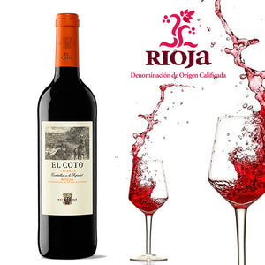 
                  
                    Cargar imagen en el visor de la galería, Vin rouge El Coto Rioja Crianza 13% 75cl - Carton de 6 Bouteilles
                  
                