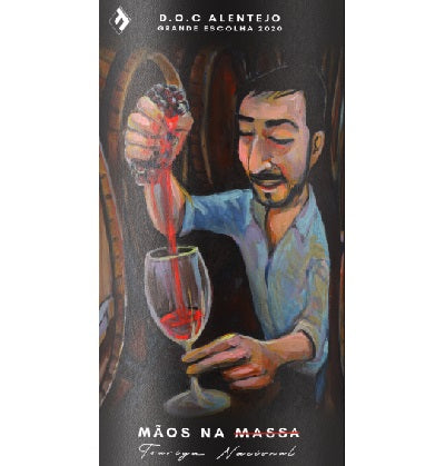 
                  
                    Load image into Gallery viewer, Vin rouge AOC Alentejo &amp;quot;Mãos na Massa&amp;quot; 2020 De FABIO FERNANDES
                  
                