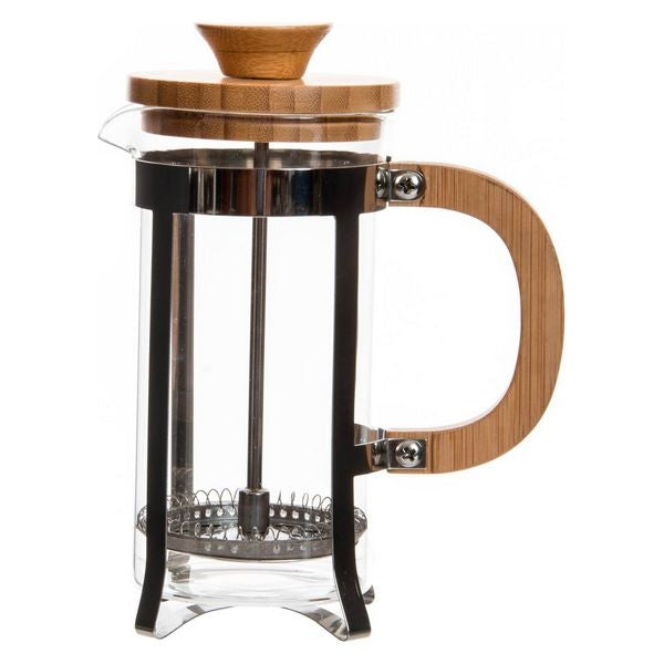 
                  
                    Load image into Gallery viewer, Cafetière à Piston Bambou et Acier inoxydable HOME 350ml
                  
                