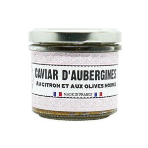 
                  
                    Load image into Gallery viewer, Caviar d&amp;#39;Aubergines au Citron et aux Olives Noires PICOTTI PICOTTA 90 gr
                  
                