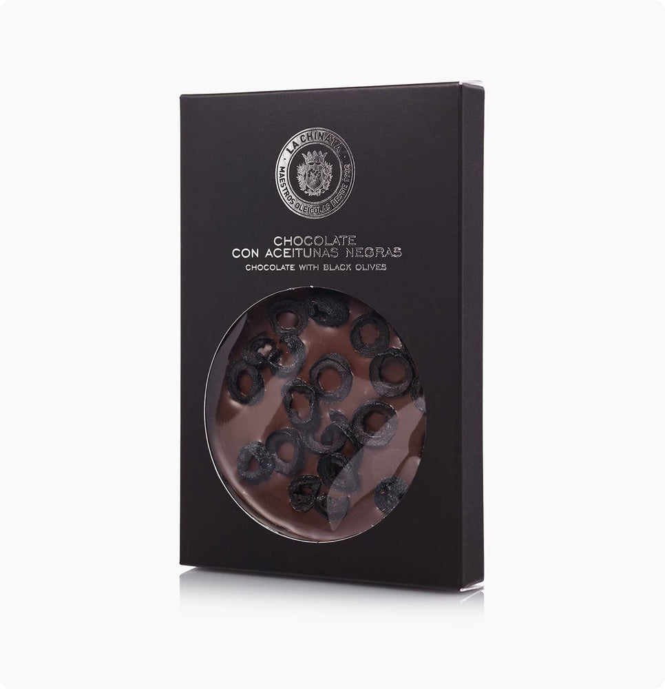 
                  
                    Load image into Gallery viewer, Chocolat Noir 57% Aux Olives Noires 33gr
                  
                