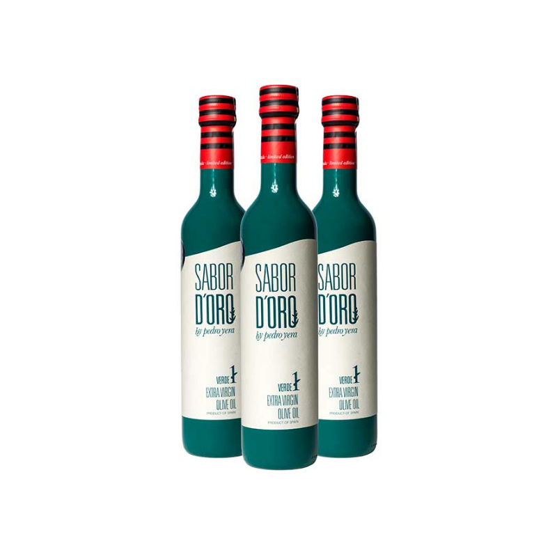 Huile d'Olive Extra Vierge Premium SABOR DE ORO® Verde 500ml